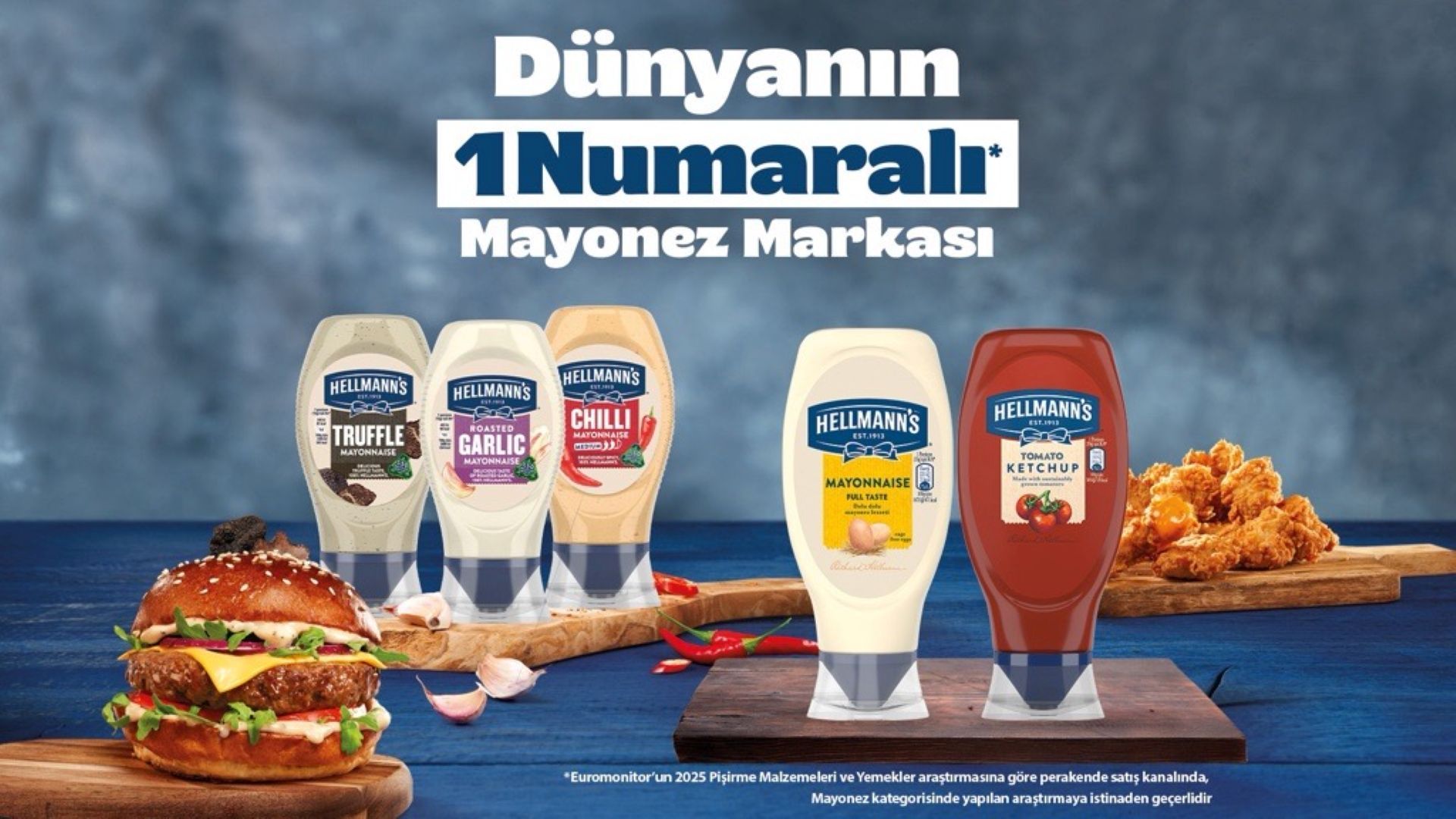 Dolu Dolu Lezzeti ile Hellmann's Sos Ailesi